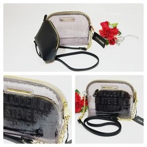STEVE MADDEN BMARILYN LOGO CROSSBODY BAG 